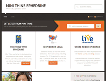 Tablet Screenshot of mini-thins.com
